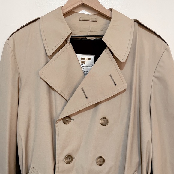 Vintage London Fog Trench Coat - Picture 1 of 12